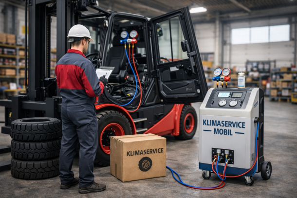 Mobiler Klimaanlagenservice